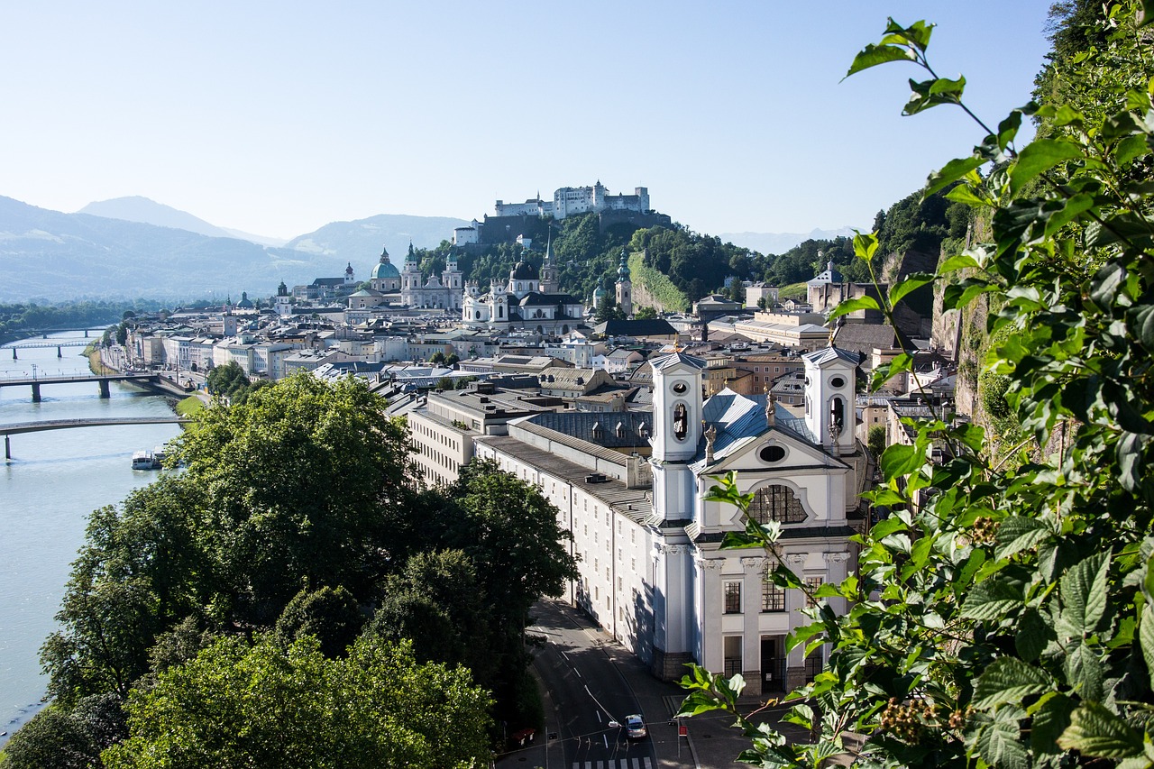 sterrike Wien och Salzburgerland, Salzburg Mozarts fdelsestad.